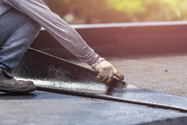 Professional Interior Drainage System technician working in Kirby, OH